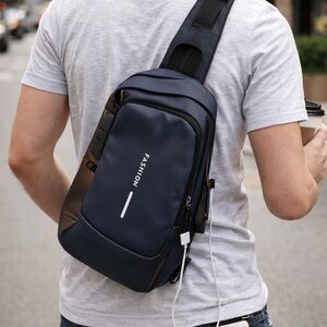 Anti-Theft, Lockable, Waterproof Sling Bag - Travel, Festival, EDC